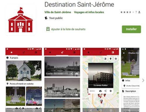 Application mobile : Destination Saint-Jérôme